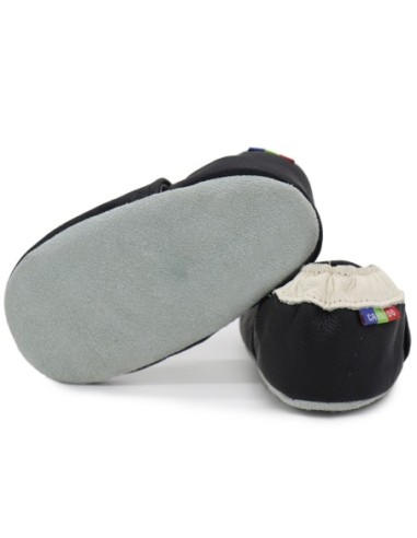 Zapatos de cuero bebé - CAROZOO - argyle black