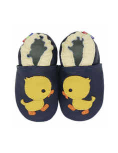 Zapatos de cuero bebé - CAROZOO - duck dark blue