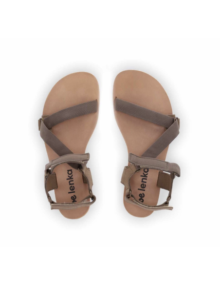 Sandalias barefoot - be lenka - flexi- Olive Green