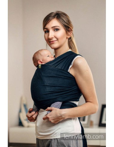 Fular elástico - Lenny Lamb - NEGRO