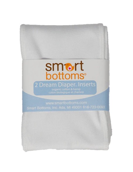 Insertos - Smart Bottoms - con cáñamo - 2 unidades (snap)