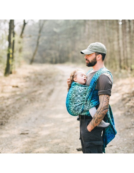 Fular tejido - Be Lenka - Mandala Aurora