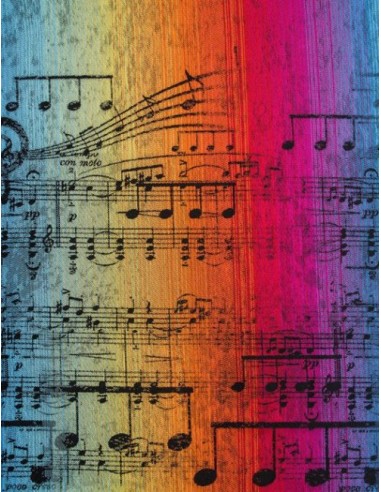 Fular tejido - Lenny Lamb - Symphony Rainbow dark