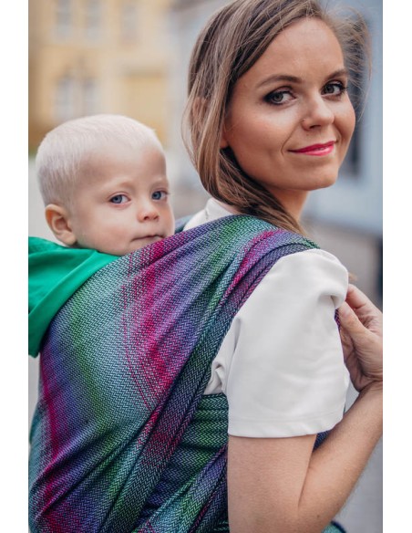 Fular tejido - Lenny Lamb - Little Herringbone Impression dark