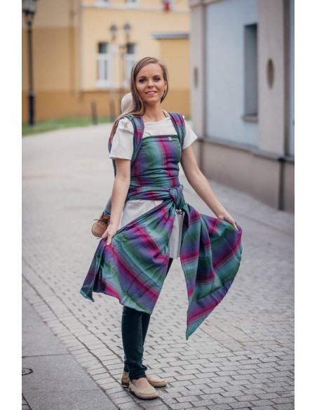 Fular tejido - Lenny Lamb - Little Herringbone Impression dark