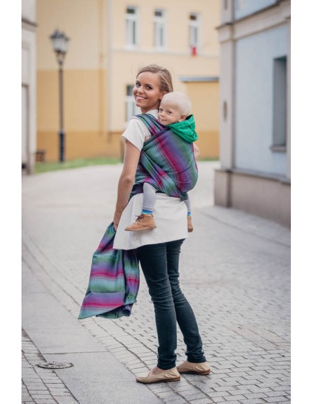 Fular tejido - Lenny Lamb - Little Herringbone Impression dark