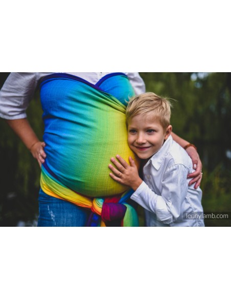 Fular tejido - Lenny Lamb - Rainbow baby