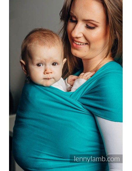 Fular elástico - Lenny Lamb - turquoise