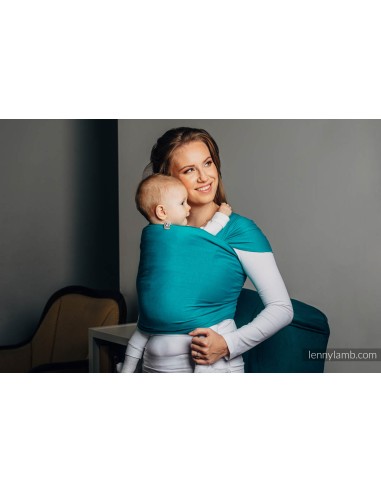 Fular elástico - Lenny Lamb - turquoise