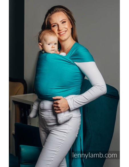 Fular elástico - Lenny Lamb - turquoise