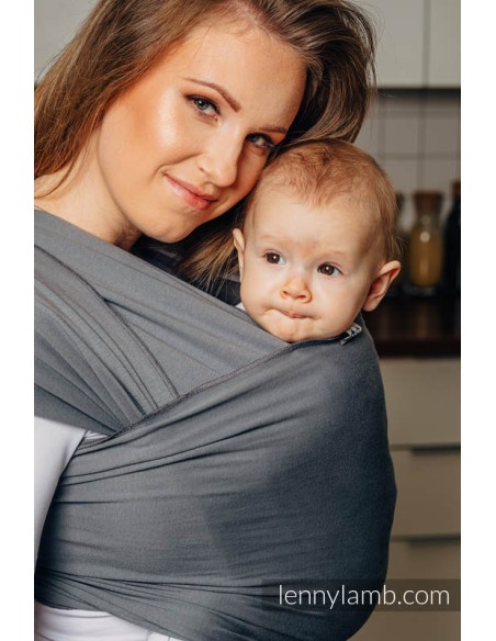 Fular elástico - Lenny Lamb - anthracite