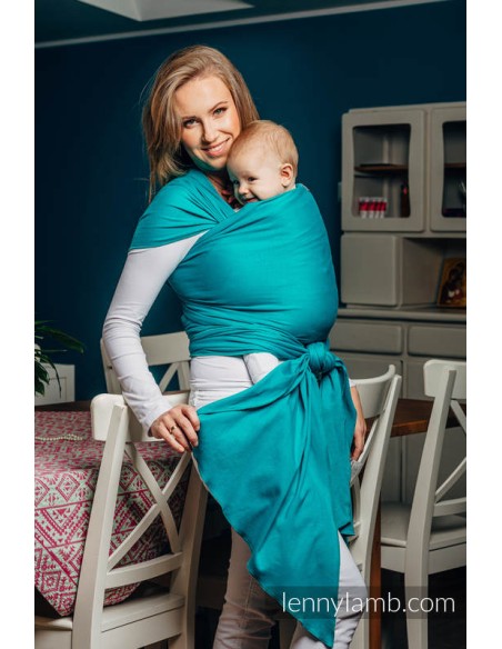 Fular elástico - Lenny Lamb - turquoise