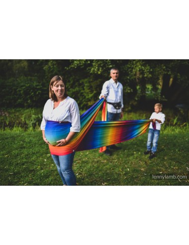 Fular tejido - Lenny Lamb - Rainbow baby