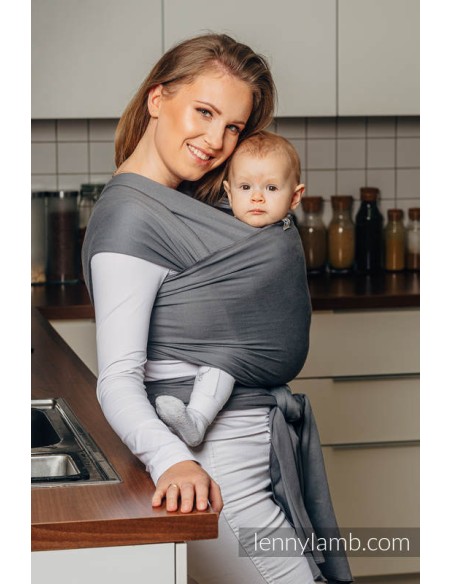 Fular elástico - Lenny Lamb - anthracite