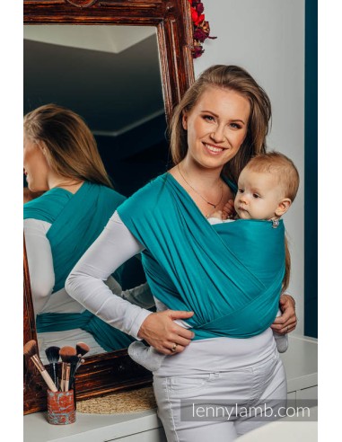 Fular elástico - Lenny Lamb - turquoise