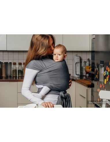 Fular elástico - Lenny Lamb - anthracite