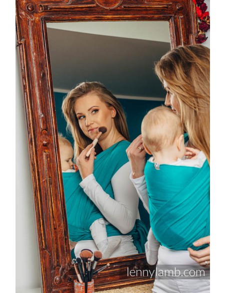 Fular elástico - Lenny Lamb - turquoise