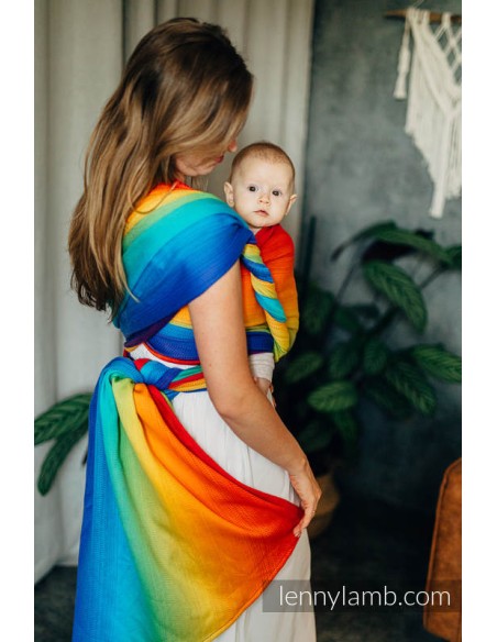 Fular tejido - Lenny Lamb - Rainbow baby