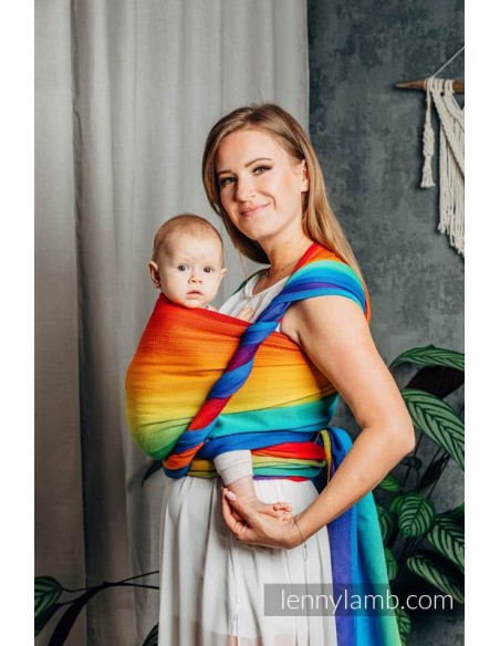 Fular tejido - Lenny Lamb - Rainbow baby