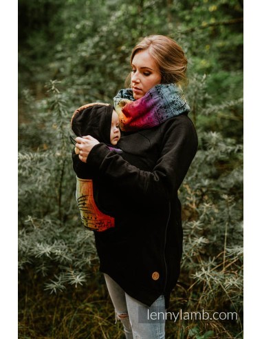 Poleron de porteo unisex - Lenny Lamb-Negro