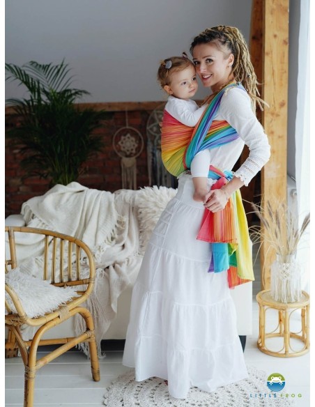 Fular tejido - Little Frog - Daisy Agate (tencel)