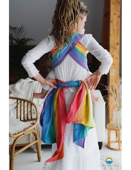 Fular tejido - Little Frog - Daisy Agate (tencel)