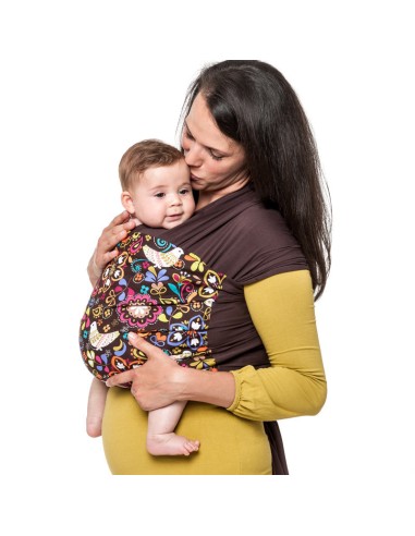 Fular elástico - Liliputi - rainbow line - folk tale