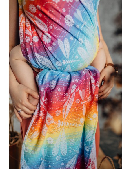 Fular tejido - Lenny Lamb - Dragonfly Rainbow