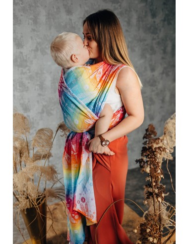 Fular tejido - Lenny Lamb - Dragonfly Rainbow