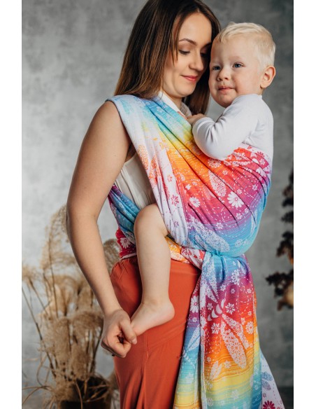 Fular tejido - Lenny Lamb - Dragonfly Rainbow