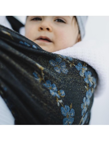 Fular tejido - Didymos - Blue Blossom
