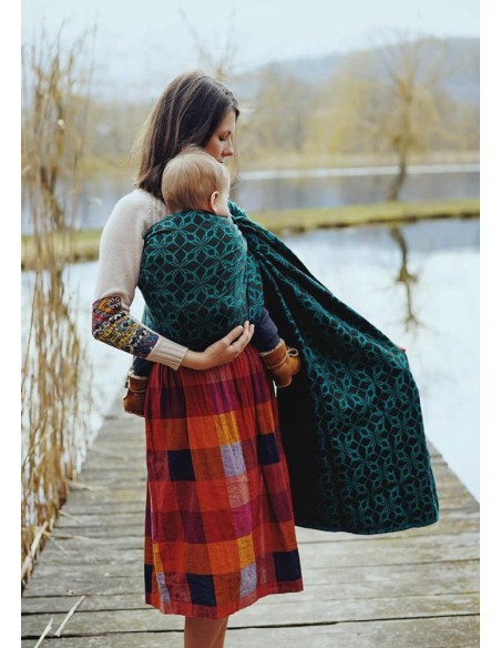 Bandolera - Little Frog - Emerald edelweiss