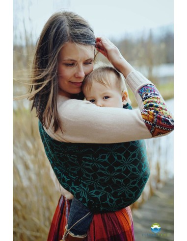 Bandolera - Little Frog - Emerald edelweiss