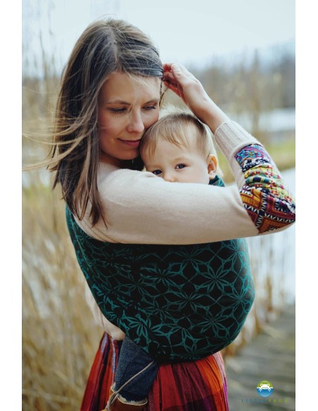 Bandolera - Little Frog - Emerald edelweiss