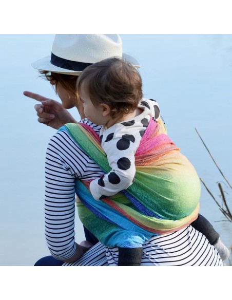 Fular tejido - Didymos - Prima Rainbow triblend