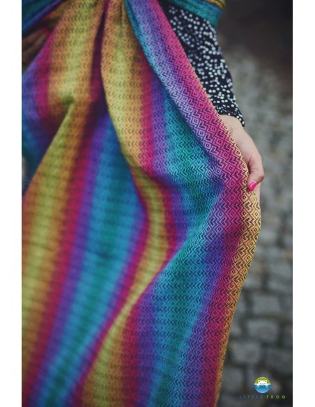 Fular tejido - Little Frog - In love