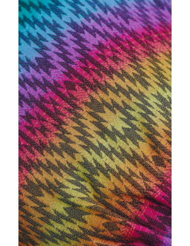 Fular tejido - Little Frog - Prismatic Ethno