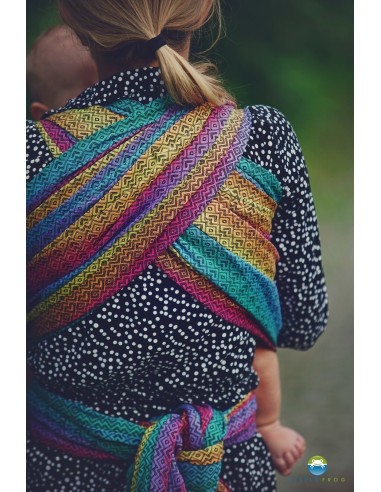 Fular tejido - Little Frog - In love