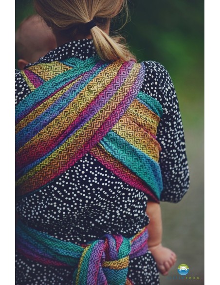 Fular tejido - Little Frog - In love