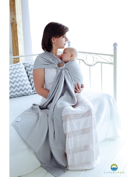 Bandolera - Little Frog- Grey Cube