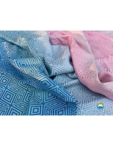 Fular tejido - Little Frog - Elafonisi cube (tencel)