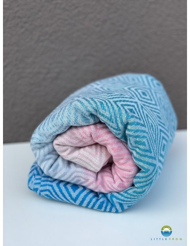 Fular tejido - Little Frog - Elafonisi cube (tencel)