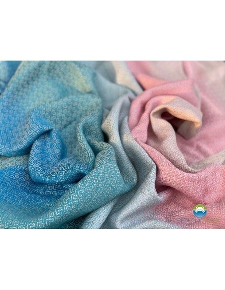 Fular tejido - Little Frog - Lovely Elafonisi (lino)