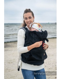 Cobertor de porteo - Softshell - Negro