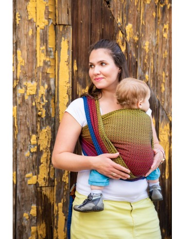 Fular tejidos - EverySlings - Babyheart Raspberry