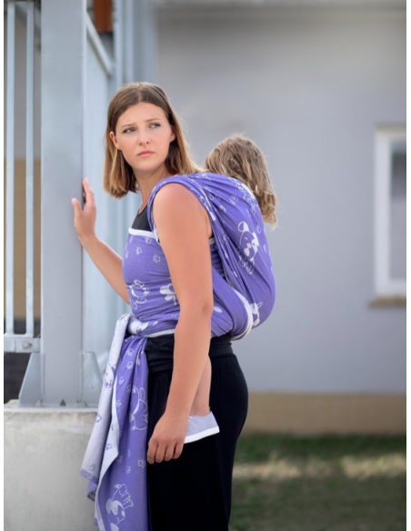 Fular tejido - EverySlings - Wrap me skye (tencel)