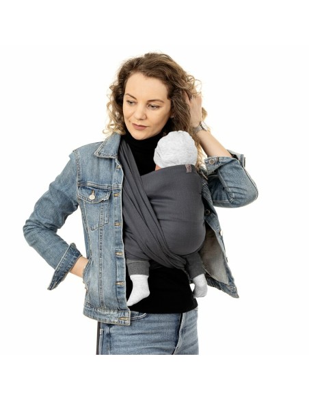 Fular tejido - Fidella - Diamonds - anthracite