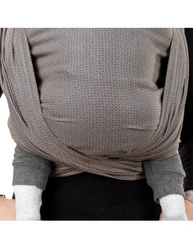 Fular tejido - Fidella - Diamonds - beige