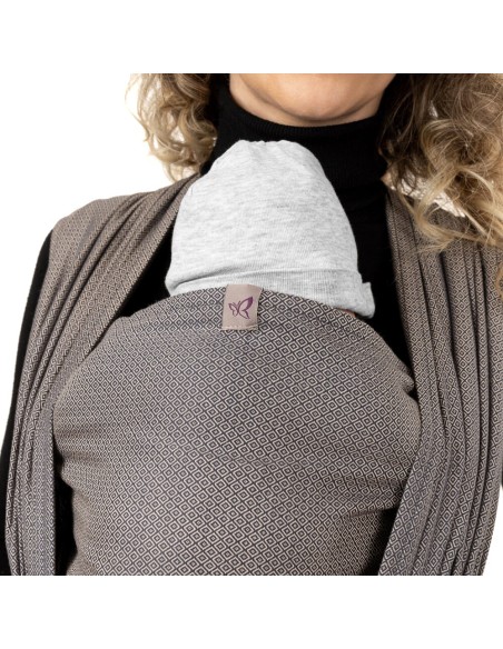 Fular tejido - Fidella - Diamonds - beige