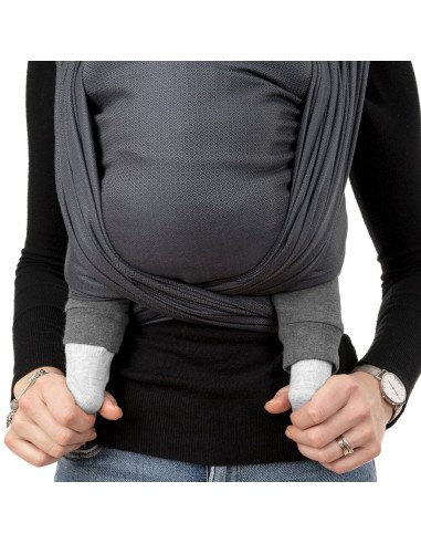 Fular tejido - Fidella - Diamonds - anthracite